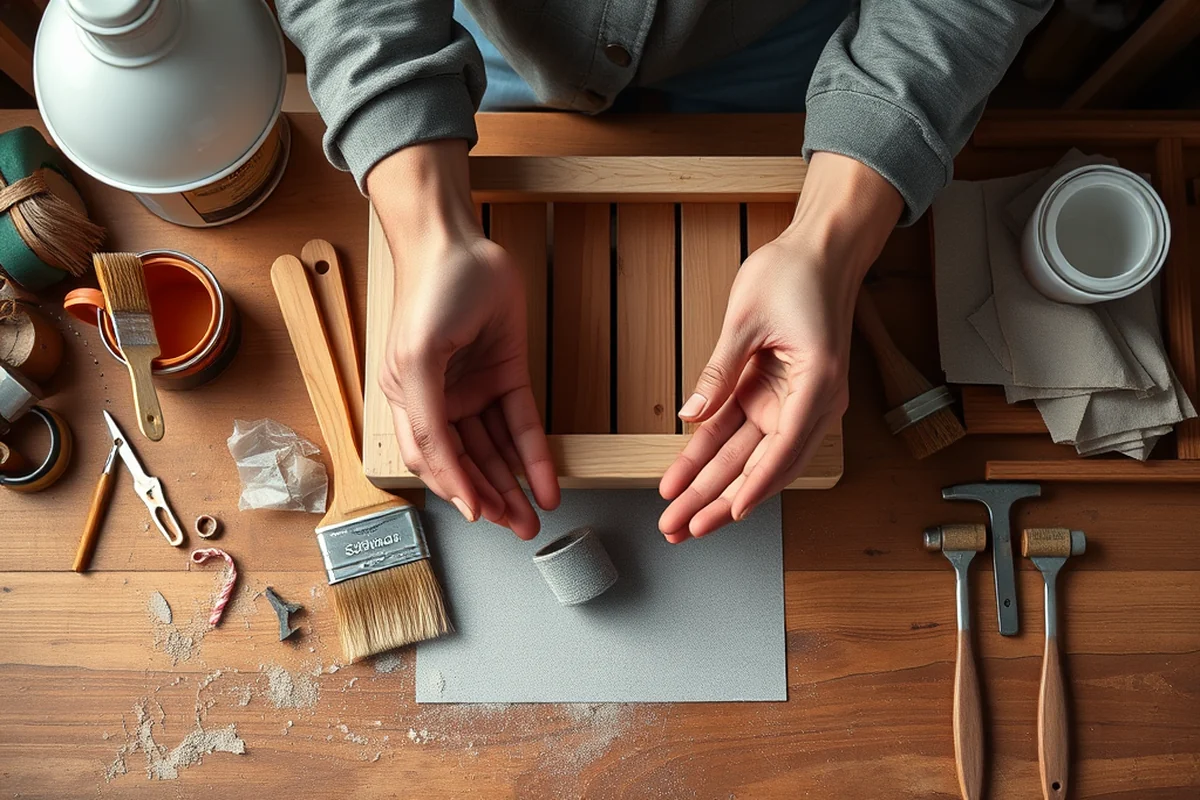 diy simple wooden crate — Diy Simple Wooden Crate (the finished result)