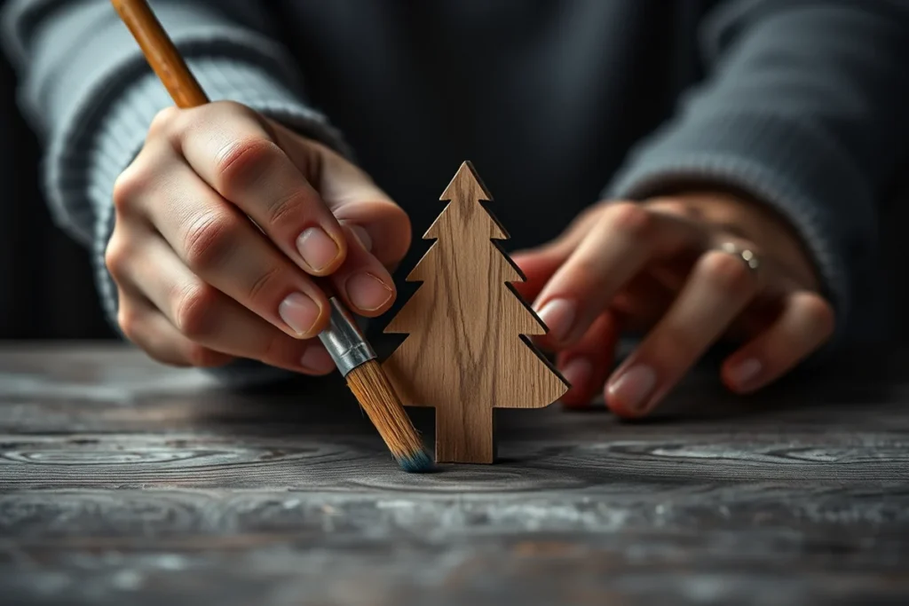 Diy Small Wooden Christmas Tree