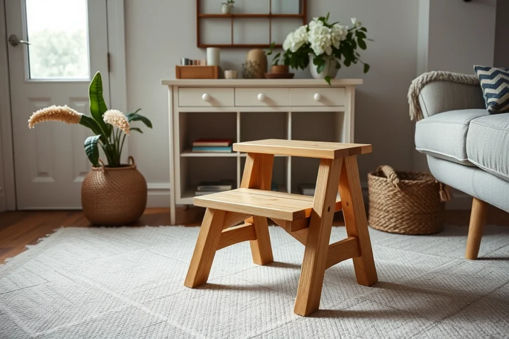 Diy Small Wooden Step Stool