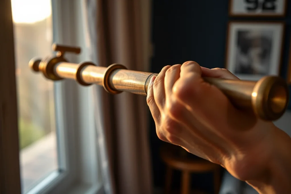 Diy Wooden Curtain Rod