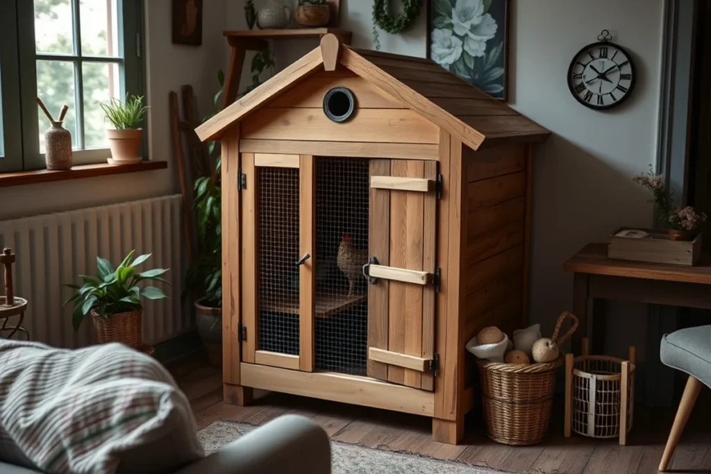 Wooden Chicken Coop Kit